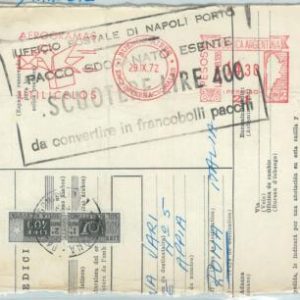 67205 - ARGENTINA - Postal History -  nice  MONEY ORDER to ITALY 1972