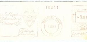 70921 - SPAIN - Postal History - MECHANICAL Postmark on PIECE: auto SEAT 1960
