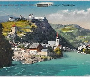 CARTOLINA d'Epoca - BOLZANO  -  CHIUSA  1925