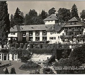 CARTOLINA d'Epoca - BOLZANO  :   COLLALBO  Renon  ALBEGO POSTA - BEMELMANS 1964