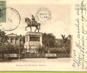 af2431 - ECUADOR - Vintage Postcard - Guayaquil - 1905 - AS IS