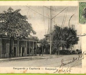 af2386 - ECUADOR - Vintage Postcard -  Guayaquil - 1906