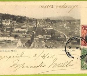 af2419 - ECUADOR - Vintage Postcard -  Quito - 1905