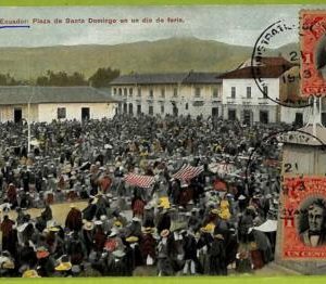 af2435 - ECUADOR - Vintage Postcard - Riobamba - 1913