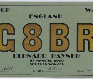 ad9137 - GREAT BRITAIN - RADIO FREQUENCY CARD - England - 1950