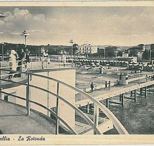 31568  CARTOLINA d'Epoca ANCONA provincia : SENIGALLIA - La Rotonda