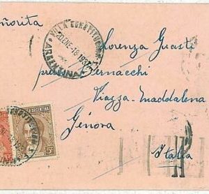 13271 - ARGENTINA  - POSTAL HISTORY - COVER to ITALY 1937