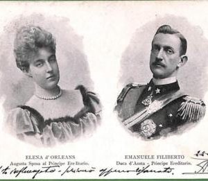 ah1028 - VINTAGE POSTCARD - 1903 - ROYALTY  Reali ITALY Italia