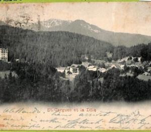 ad4996 - SWITZERLAND Schweitz - Ansichtskarten VINTAGE POSTCARD-St.Cergues -1901