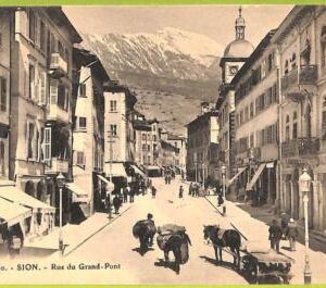ad4988 - SWITZERLAND Schweitz - Ansichtskarten VINTAGE POSTCARD - Sion