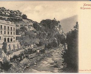 40730   CARTOLINA d'Epoca - BOLZANO - MERANO : GILFTPROMENADE
