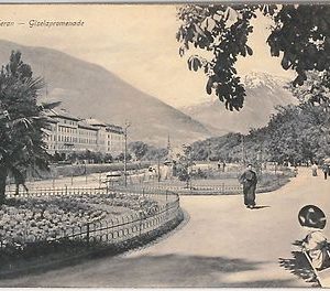 CARTOLINA d'Epoca - BOLZANO - MERANO : GISELAPROMENADE