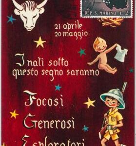 63777 -  SAN MARINO - POSTAL HISTORY: MAXIMUM CARD 1970  Horoscope ZODIAC Taurus