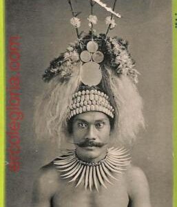 55307 - SAMOA - VINTAGE POSTCARD Ansichtskarten - 1911 - ETHNIC Gruss Aus!