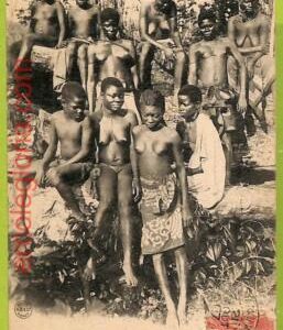 55320 - GABON - VINTAGE POSTCARD Ansichtskarten - Mayumba - 1907 - ETHNIC