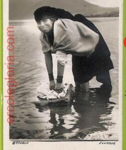 55310 - ECUADOR - VINTAGE POSTCARD Ansichtskarten - 1949 - ETHNIC