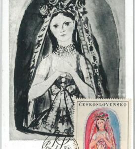 63513 - CZECHOSLOVAKIA - POSTAL HISTORY: MAXIMUM CARD 1970 -  ART