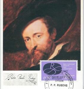 63494 -  BELGIUM - POSTAL HISTORY: MAXIMUM CARD 1977-  ART Rubens