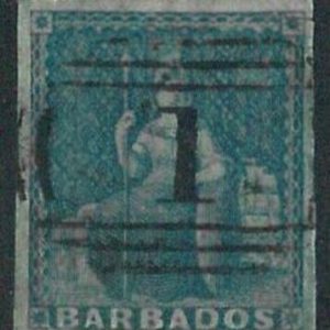 70324b - BARBADOS  - STAMP: Stanley Gibbons #  4  - Fine  Used