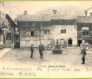 ad5176 - SWITZERLAND Schweitz - Ansichtskarten VINTAGE POSTCARD -  Salvan - 1904