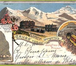 ad5326 - SWITZERLAND Schweitz - Ansichtskarten VINTAGE POSTCARD-Wengernalp-1900