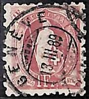 95006hA  - SWITZERLAND  -  STAMP -   Yvert #  85  -  USED