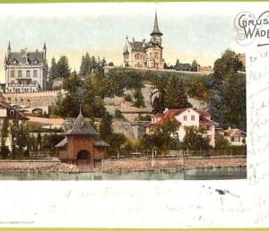 ad5339 - SWITZERLAND - Ansichtskarten VINTAGE POSTCARD-Gruss aus Wadenswill-1900