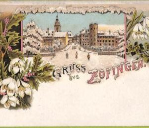 ad5362 - SWITZERLAND - Ansichtskarten VINTAGE POSTCARD - Gruss aus Zofingen-1901
