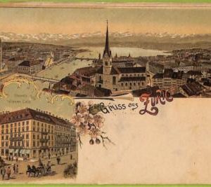 ad5446 - SWITZERLAND - Ansichtskarten VINTAGE POSTCARD -  Gruss aus Zurich -1901