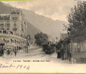 ad5209 - SWITZERLAND Schweitz- Ansichtskarten VINTAGE POSTCARD - Territet - 1904