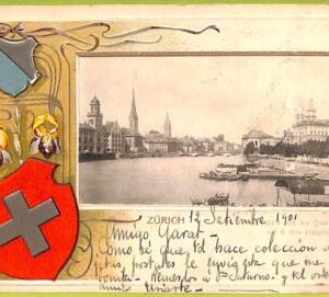 ad5464 - SWITZERLAND Schweitz - Ansichtskarten VINTAGE POSTCARD - Zurich - 1901
