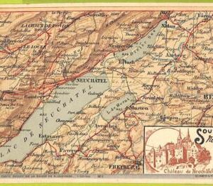 ad5523 - SWITZERLAND Schweitz - Ansichtskarten VINTAGE POSTCARD - Neuchatel-1900