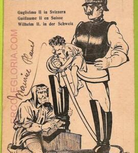 ad5556 - SWITZERLAND  -Ansichtskarten VINTAGE POSTCARD-Kaiser Wilhelm II - 1912