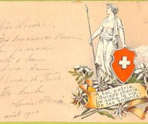 ad5557 - SWITZERLAND Schweitz - Ansichtskarten VINTAGE POSTCARD - 1900, Embossed