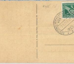 70933 - GERMANY - Postal History - Postmark on POSTCARD 1951:  TRAFFIC Cars