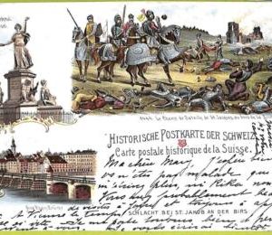 ad5610 - SWITZERLAND - Ansichtskarten VINTAGE POSTCARD - 1898 - Military