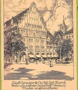 ad5448 - SWITZERLAND Schweitz - Ansichtskarten VINTAGE POSTCARD - Zurich -1913
