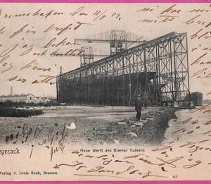 ah7091 - GERMANY - VINTAGE POSTCARD Ansichtskarten - Vegesack