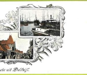 ad2115 - NETHERLANDS - VINTAGE POSTCARD  - Delfzijl