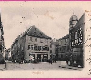 ah7104 - GERMANY - VINTAGE POSTCARD Ansichtskarten - Gruss aus Alzey