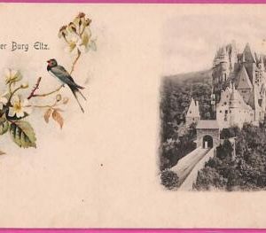ah7105 - GERMANY - VINTAGE POSTCARD Ansichtskarten - Gruss von Burg Eltz