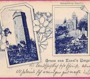 ah7133 - GERMANY - VINTAGE POSTCARD Ansichtskarten - Gruss aus Kusel's Umgebung
