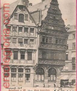 ah7118 - GERMANY - VINTAGE POSTCARD Ansichtskarten -  Frankfurt am Main - 1905