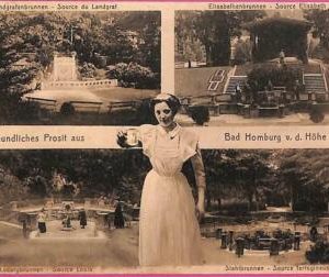 ah7123 - GERMANY - VINTAGE POSTCARD Ansichtskarten - Bad Homburg