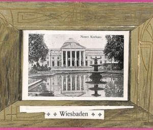 ah7126 - GERMANY - VINTAGE POSTCARD Ansichtskarten - Wiesbaden - 1908
