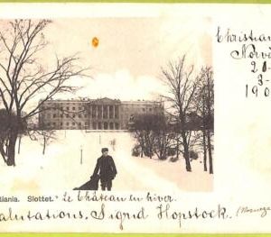 ad1770 - NORWAY - VINTAGE POSTCARD - Christiania  - 1902
