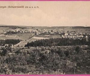ah7165 - GERMANY - VINTAGE POSTCARD Ansichtskarten - St. Georgen - 1912