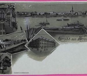 ah7108 - GERMANY - VINTAGE POSTCARD Ansichtskarten - Gruss aus Neuried