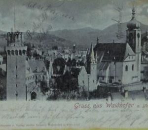 ac3523 - AUSTRIA - Ansichtskarten  VINTAGE  POSTCARD- Gruss aus Waidhofen - 1902