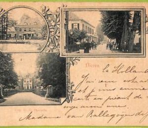 ad2078 - NETHERLANDS - VINTAGE POSTCARD  - Dieren - 1901